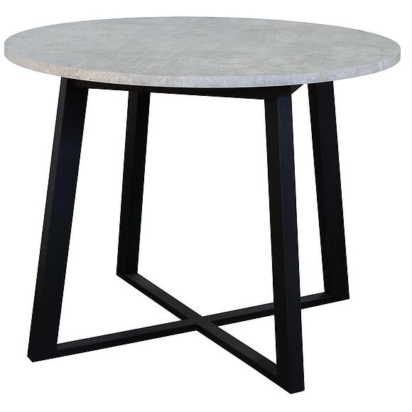 Стол обеденный «Лари» П8.977.4.01 - Только онлайн, Основной материал: ЛДСП, Цвет: Бетон Лайт (6T3A5050.jpg) Стол обеденный «Лари» П8.977.4.01 - Только онлайн