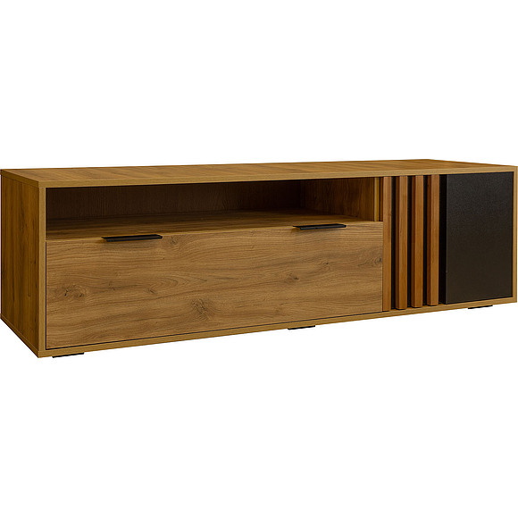 Тумба ТВ «Деко» БМ2.776.0.33, Основной материал: ЛДСП, Цвет: Дуб наварра (6T3A6407-kopiya.jpg) Тумба ТВ «Деко» БМ2.776.0.33