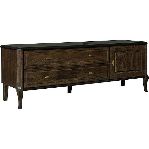 Тумба ТВ «Нокс» П4.988.0.10, Основной материал: массив дуба, Цвет: Венге (6T3A9117.jpg) Тумба ТВ «Нокс» П4.988.0.10