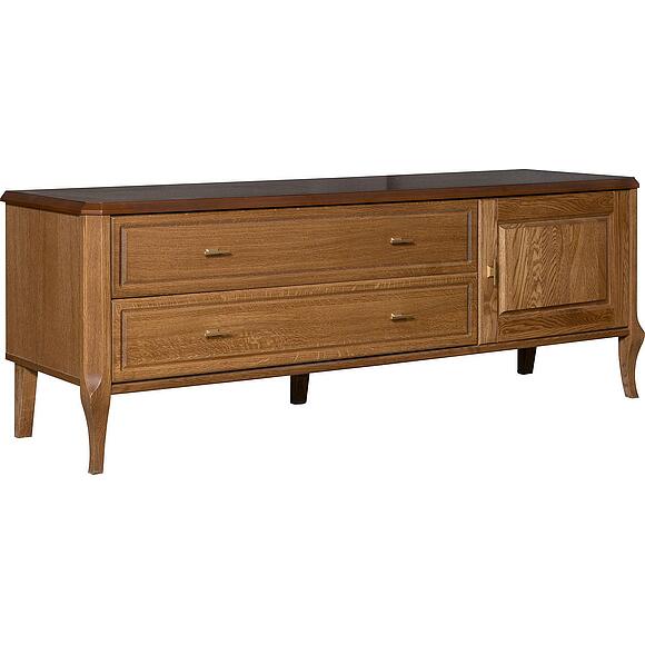 Тумба ТВ «Нокс» П4.988.0.10, Основной материал: массив дуба, Цвет: Дуб рустикаль (6T3A9154.jpg) Тумба ТВ «Нокс» П4.988.0.10