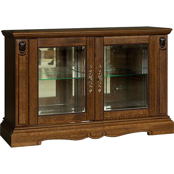 Тумба «Милана 2а» П4.265.2.30(396.30), Основной материал: массив дуба, Цвет: Черешня (8C3A2581-kopiya.jpg) Тумба «Милана 2а» П4.265.2.30(396.30)