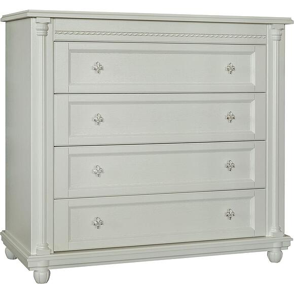 Комод «Валенсия Д Классик» П3.0591.1.13, Основной материал: массив дуба, Цвет: Слоновая кость (8C3A5886-3.jpg) Комод «Валенсия Д Классик» П3.0591.1.13