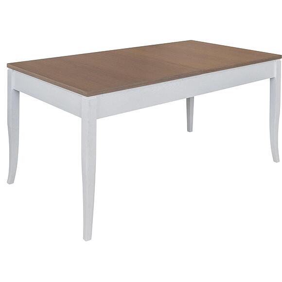 Стол «Кармен Прованс» П3.0581.0.10, Основной материал: массив дуба, Цвет: Молоко+Дуб Сахара (8C3A8401-kopiya-2.jpg) Стол «Кармен Прованс» П3.0581.0.10