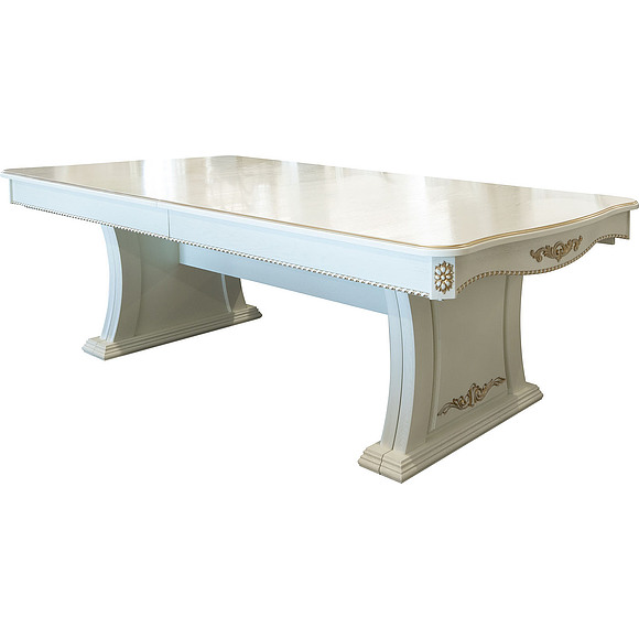 Стол обеденный «Гранд» П4.332.4.04, Основной материал: массив дуба, Цвет: Слоновая кость с золочением (8C3A8895-kopiya.jpg) Стол обеденный «Гранд» П4.332.4.04