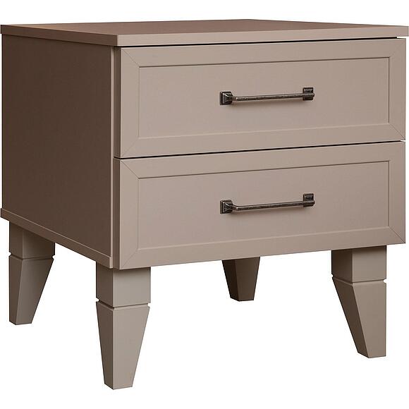 Тумба прикроватная «Наполи» П7.054.1.24, Основной материал: ЛДСП+МДФ, Цвет: Капучино 806 PO (8C3A9224-kopiya.jpg) Тумба прикроватная «Наполи» П7.054.1.24