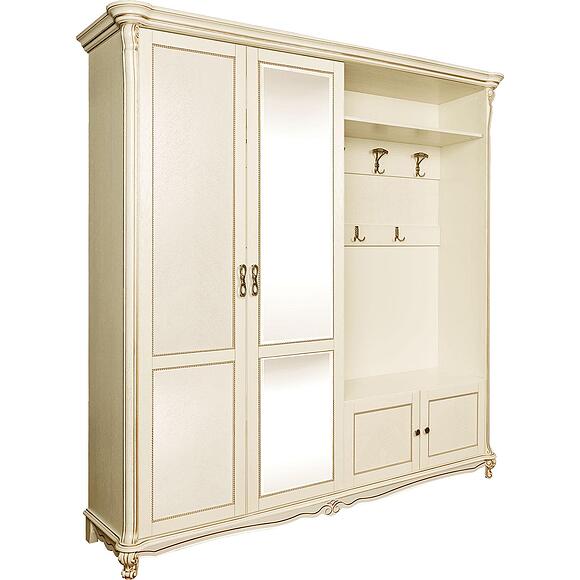 Шкаф комбинированный 4д «Алези» П1.350.3.12/П1.350.3.12-01 (П540.02з/П540.02з-01)