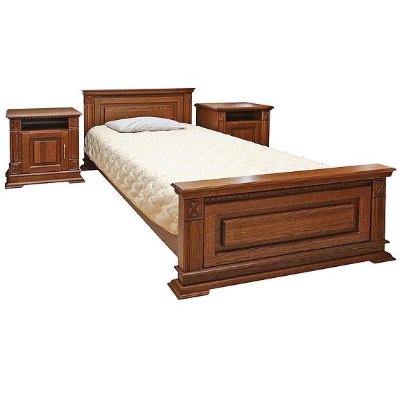 Кровать одинарная «Верди Классик» с высоким изножьем