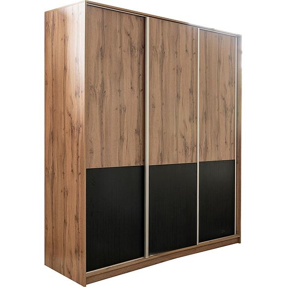 Шкаф-купе 3Д «Блэквуд Лофт» П3.0556.1.41