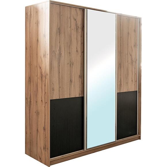 Шкаф-купе 3Д «Блэквуд Лофт» П3.0556.1.43