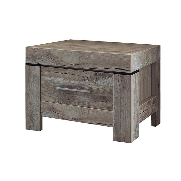 Тумба прикроватная «Гранде» П6.606.1.06 (П622.06), Основной материал: ЛДСП, Цвет: Дуб Юкон (Dub_Ukon_Tumba_prikrovatnaya_Grande_P-622-06.jpg) Тумба прикроватная «Гранде» П6.606.1.06 (П622.06)