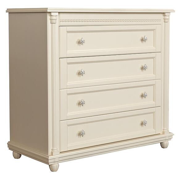 Комод «Валенсия Классик» П3.0589.1.13, Основной материал: массив березы, Цвет: Античная темпера (Komod_Valensiya_P254-30_antichnaya_tempera_-3.jpg) Комод «Валенсия Классик» П3.0589.1.13