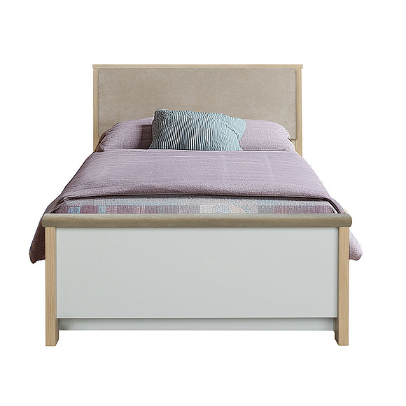 Кровать 1-09 «Портус» П3.600.1.02, Основной материал: ЛДСП, Цвет: Пепел + Дуб мадуро, Спальное место: 2000х900 мм, Размер: 2094×1016×1090 (Krovat_1-09_Portus_P3-600-1.jpg) Кровать 1-09 «Портус» П3.600.1.02