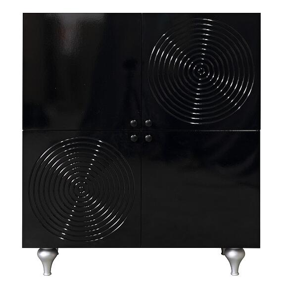 Тумба «Лацио» П6.634.0.03 (П634.03), Цвет: Черный глянец / черный (Lazio_Tumba_P634-03_cherny-cherny_glyanets.jpg) Тумба «Лацио» П6.634.0.03 (П634.03)