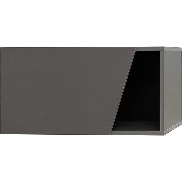 Шкаф навесной «Норидж» П633.14, Основной материал: ЛДСП, Цвет: Вольфрам (Noridj_P633-14_volfram.jpg) Шкаф навесной «Норидж» П633.14