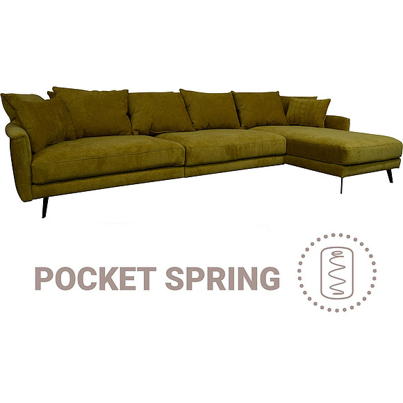 Угловой диван «Ольса» (2L20.6R)