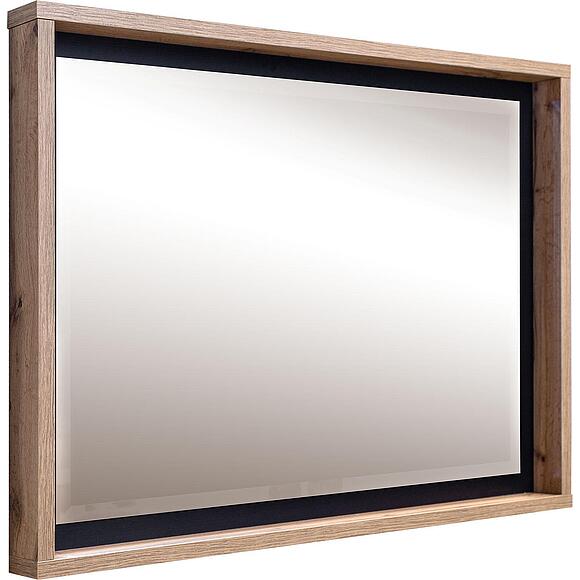 Зеркало «Блэквуд Лофт» П3.0556.1.26, Основной материал: ЛДСП, Цвет: Дуб Вотан + чёрный (P558-12_15da58eac2d272-5.jpg) Зеркало «Блэквуд Лофт» П3.0556.1.26