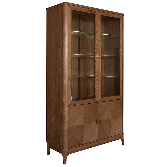 Шкаф-витрина 2д «Армани» П1.135.0.21