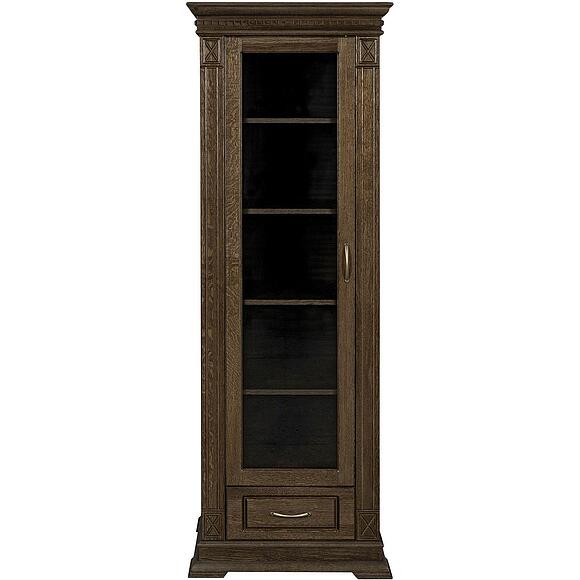 Шкаф «Верди Классик» П1.0487.0.26-01, Основной материал: массив дуба, Цвет: Табак (Shkaf_VerdiLux_1-1_P487-26_tabak-2.jpg) Шкаф «Верди Классик» П1.0487.0.26-01