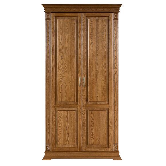 Шкаф для одежды «Верди Классик» П3.0487.3.10, Основной материал: массив дуба, Цвет: Дуб рустикаль (Shkaf_Verdi_Luks_P434-11_dyb_rystikal-1-1.jpg) Шкаф для одежды «Верди Классик» П3.0487.3.10