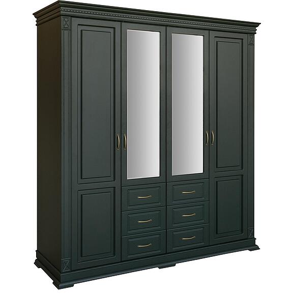 Шкаф для одежды 4д «Верди Классик» П3.0487.1.01 - Только онлайн