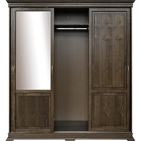 Шкаф-купе 3д «Верди Классик» П3.0487.1.38, Основной материал: массив дуба, Цвет: Табак (Shkaf_Verdi_Lux_P434-61_tabak-1.jpg) Шкаф-купе 3д «Верди Классик» П3.0487.1.38