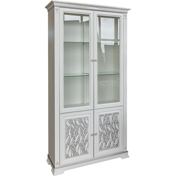 Шкаф с витриной «Мартина 2 3Д» П573.02 3Д 