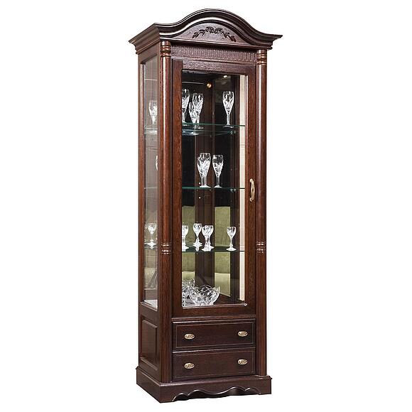 Шкаф-витрина «Паола» БМ2.671.0.05-01(2102-01)