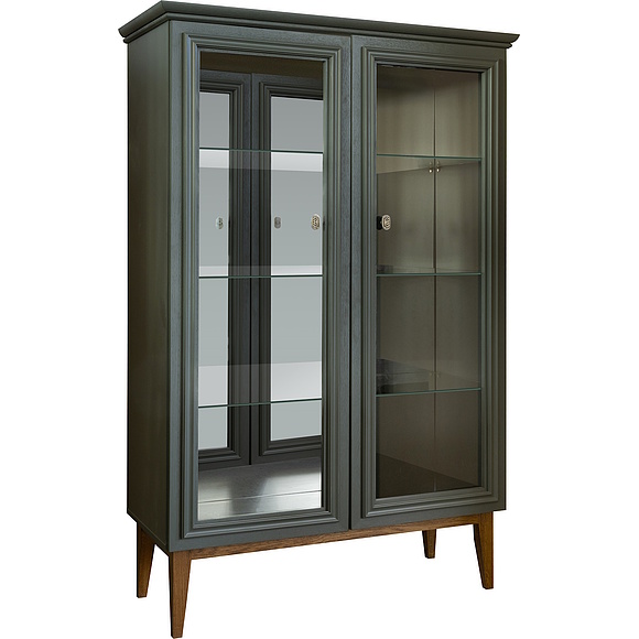 Шкаф с витриной 2д «Дольче» П3.597.0.02