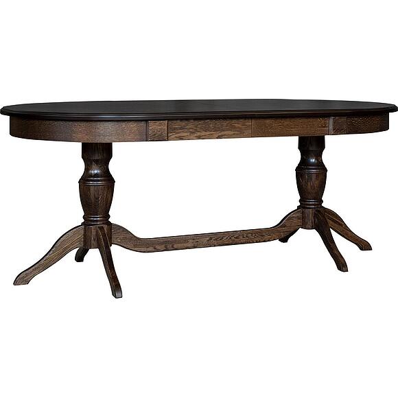 Стол обеденный «Верди» П4.487.4.14 (П106.08-01), Основной материал: массив дуба, Цвет: Табак (Stol_Verdi_3RD_P106-08-01_tabak.jpg) Стол обеденный «Верди» П4.487.4.14 (П106.08-01)