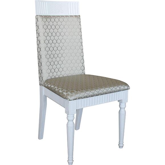 Стул «Юстина Люкс» П5.0691.5.01, Основной материал: ткань, Цвет: Молоко (Styl_Ustina-1.jpg) Стул «Юстина Люкс» П5.0691.5.01