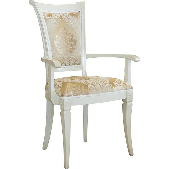 Стул «Верди Классик» П5.0487.5.02-1А, Основной материал: ткань, Цвет: Слоновая кость (Styl_Verdi_1_P906-A_30013_slon_kost-1.jpg) Стул «Верди Классик» П5.0487.5.02-1А