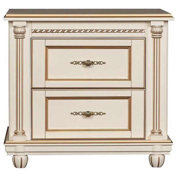 Тумба прикроватная «Валенсия Классик» П3.0589.1.12, Цвет: Античная темпера с золочением (Tumba_Valensiya_P254-20_antiq_tempera_zoloto-2.jpg) Тумба прикроватная «Валенсия Классик» П3.0589.1.12