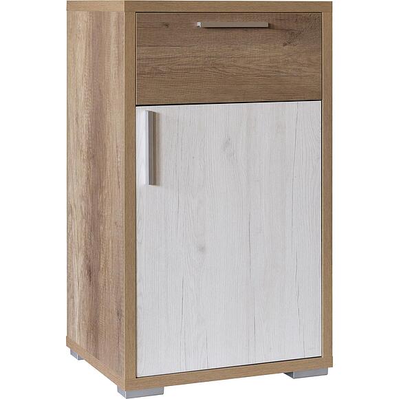 Тумба для обуви «Верес» П3.564.3.10(564.10), Основной материал: ЛДСП, Цвет: Дуб бордо лайт+Дуб каньон (Tumba_dlya_obuvi_Veres_P3-564-3-10_dub_bordo_lait-dub_kanion__.jpg) Тумба для обуви «Верес» П3.564.3.10(564.10)