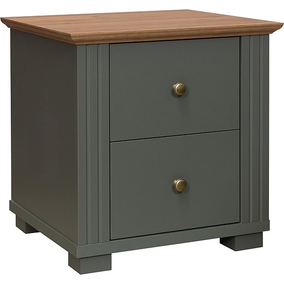 Тумба прикроватная «Джио» П7.060.1.24, Основной материал: ЛДСП, Цвет: Базальт + Кедр Орегон (Tumba_prikrovatnaya_Dzhio_P7-060-1-24_bazalt-kedr_oregon.jpg) Тумба прикроватная «Джио» П7.060.1.24