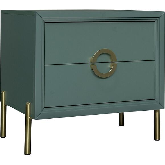 Тумба прикроватная «Флора» П6.980.1.04, Основной материал: ЛДСП, Цвет: Зелёный самшит (Tumba_prikrovatnaya_Flora_P6-980-1-04_samshit_zelenii.jpg) Тумба прикроватная «Флора» П6.980.1.04