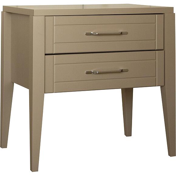 Тумба прикроватная «Орли» П3.590.1.06, Основной материал: МДФ, Цвет: Капучино (Tumba_prikrovatnaya_Orli_P3-590-1-06_Kapuchino_RAL1019__.jpg) Тумба прикроватная «Орли» П3.590.1.06