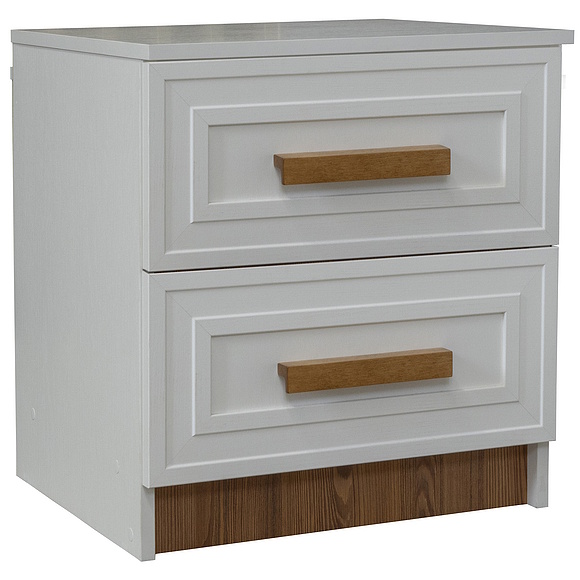 Тумба прикроватная «Порта» П7.061.1.26, Основной материал: ЛДСП, Цвет: Белый + Кедр Орегон (Tumba_prikrovatnaya_Porta_P7-061-1-25_belii-redr_oregon.jpg) Тумба прикроватная «Порта» П7.061.1.26