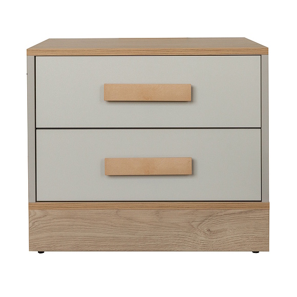 Тумба прикроватная «Портус» П3.600.1.08, Основной материал: ЛДСП, Цвет: Пепел + Дуб мадуро (Tumba_prikrovatnaya_Portus_P3-600-1-08.jpg) Тумба прикроватная «Портус» П3.600.1.08