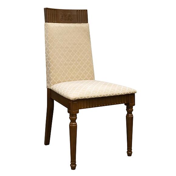 Стул «Юстина Люкс» П5.0691.5.01, Основной материал: ткань, Цвет: Орех (Ustina_01-S_P623-S_Oreh_31122_23gr-2.jpg) Стул «Юстина Люкс» П5.0691.5.01