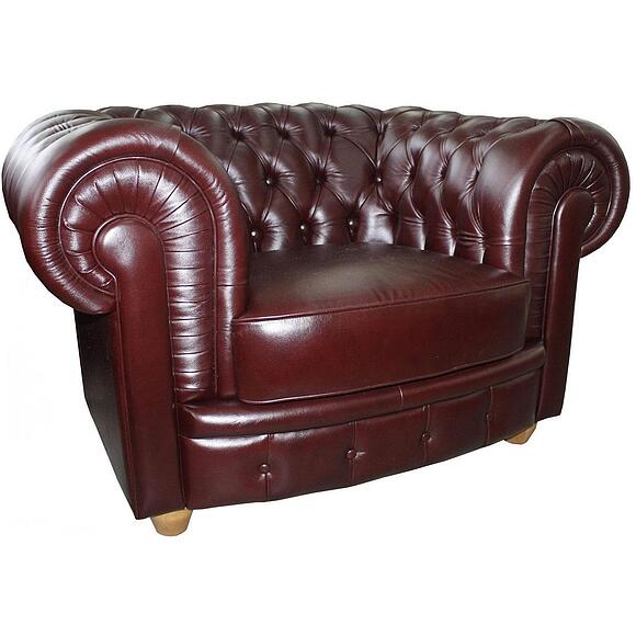 Кресло «Честерфилд» (12), Основной материал: натуральная кожа, Группа ткани: 140 группа (chesterfild_2328_140gr_12.jpg) Кресло «Честерфилд» (12)