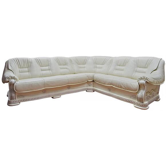 Угловой диван «Консул 2020/2020(-С)» (3mL/R902R/L), Основной материал: натуральная кожа, Цвет: Слоновая кость, Группа ткани: 140 группа (konsul_23_3051_140-b-2-140gr.jpg) Угловой диван «Консул 2020/2020(-С)» (3mL/R902R/L)