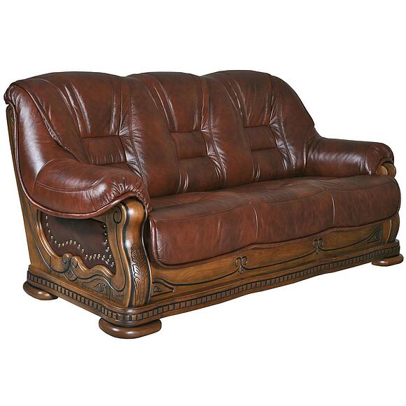 3-х местный диван «Консул 2020/2020(-С)» (3m), Основной материал: натуральная кожа, Цвет: Дуб рустикаль с патинированием, Группа ткани: 120 группа (konsul_23_3m_1068_120gr-1.jpg) 3-х местный диван «Консул 2020/2020(-С)» (3m)