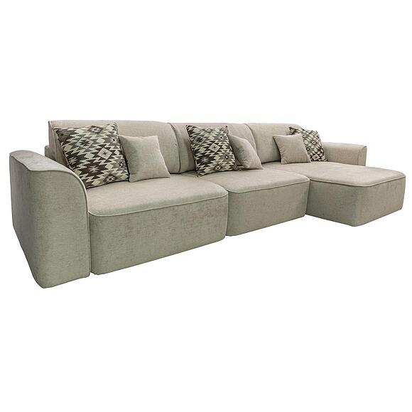 Угловой диван «Твен» (1ML/R.10M.8MR/L) - Только онлайн