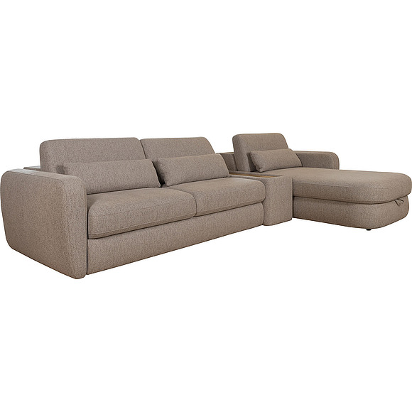 Угловой диван «Мерлин» (3МL/R.ТАВ.8МR/L)