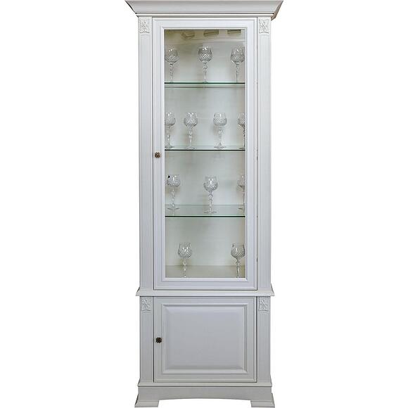 Шкаф с витриной «Пьемонт» П518.26-1