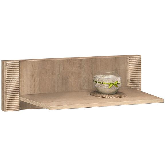 Полка консольная «Гресс» П6.501.0.20 (П501.20), Цвет: Дуб Сонома светлый (polka_gress_p501_20.jpg) Полка консольная «Гресс» П6.501.0.20 (П501.20)