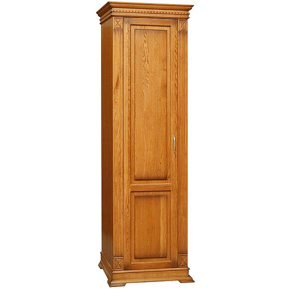 Шкаф для одежды «Верди Классик» П3.0487.3.15-01, Основной материал: массив дуба, Цвет: Дуб рустикаль с патинированием (shkaf_dlya_odejdy_verdi_p410_15-01_dub_rustikal_patinir-1.jpg) Шкаф для одежды «Верди Классик» П3.0487.3.15-01