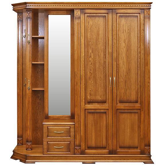 Shkaf Kombinirovannyj Dlya Prihozhej Verdi Lyuks 1 P433 01