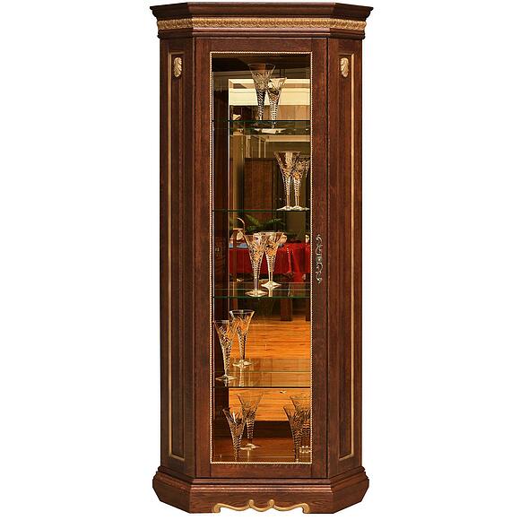 Шкаф с витриной «Милана 10» П4.265.0.10-01(265.10-01)