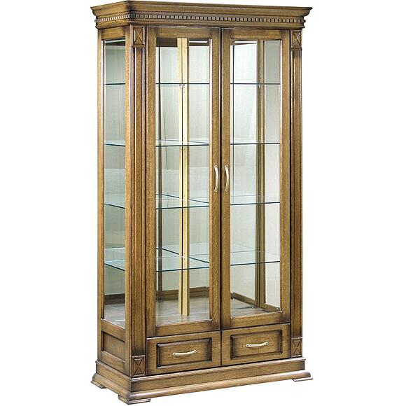 Шкаф-витрина 2д «Верди Классик» П1.0487.0.21